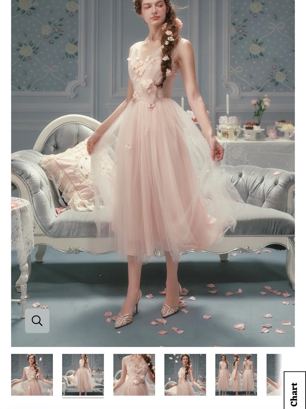 Lacemade Louis Rose dress - Picture 2 of 7